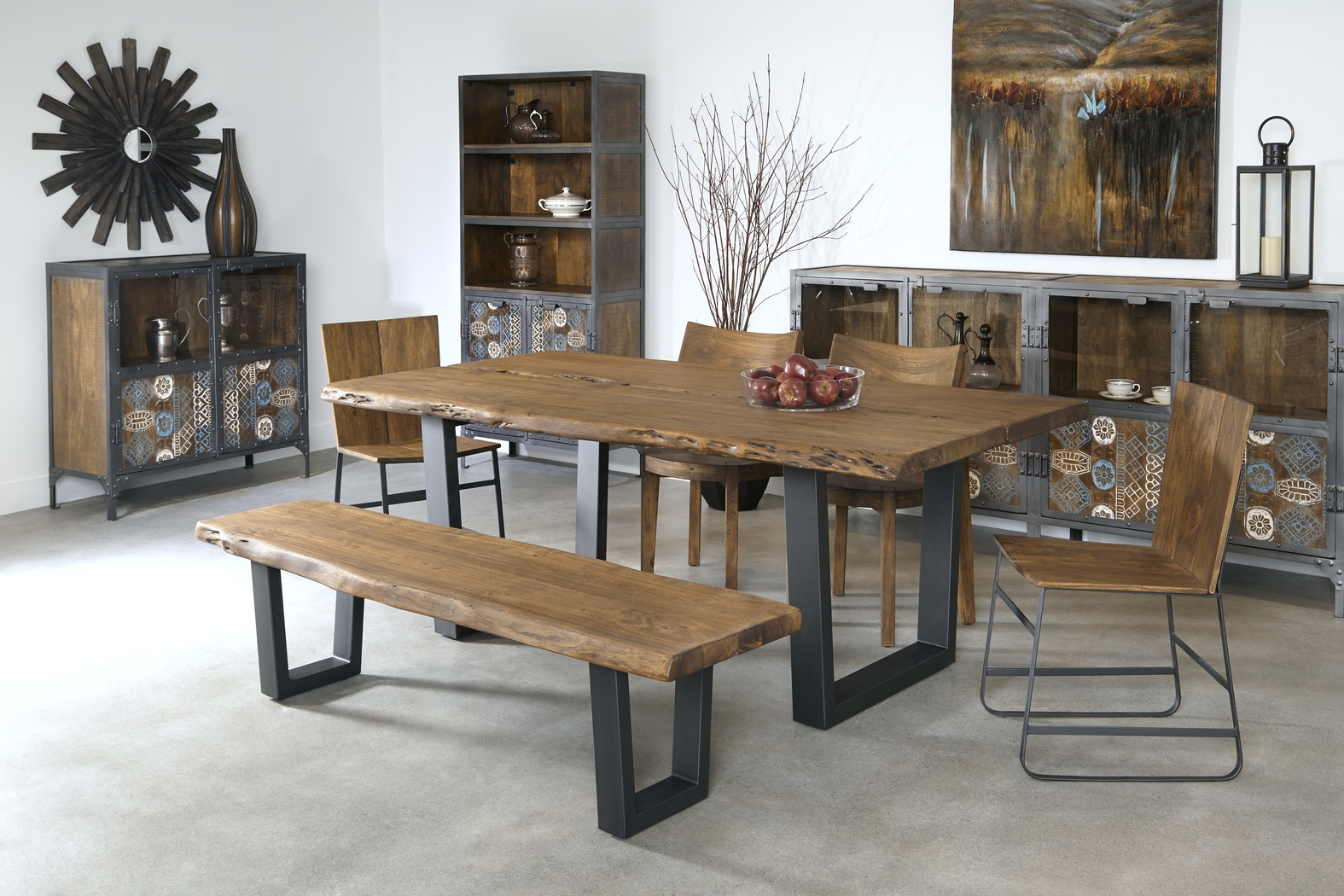 Killean Brown Dining Table - Thumbnail - Image 5