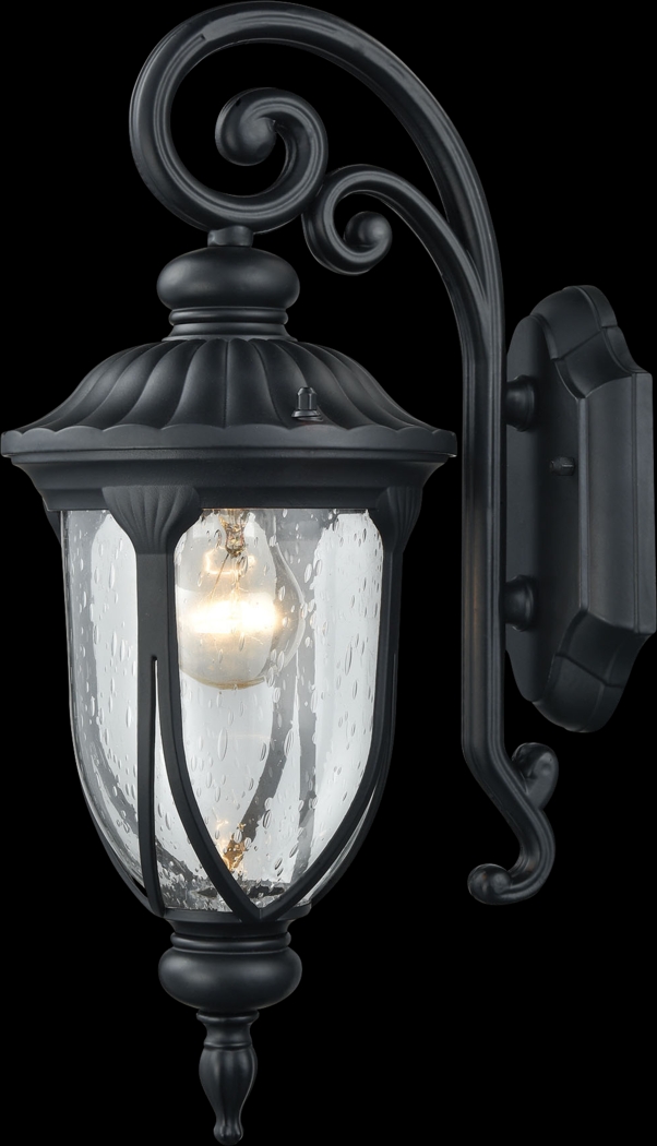 Killian Black Outdoor Wall Sconce - Thumbnail - Image 1