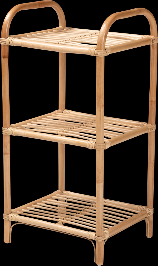 Kilmarnock Brown 3 Tier Display Shelf - Thumbnail - Image 1