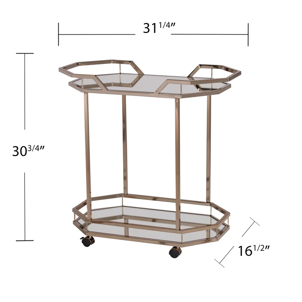 Kilmarnock Champagne Bar Cart - Image 5