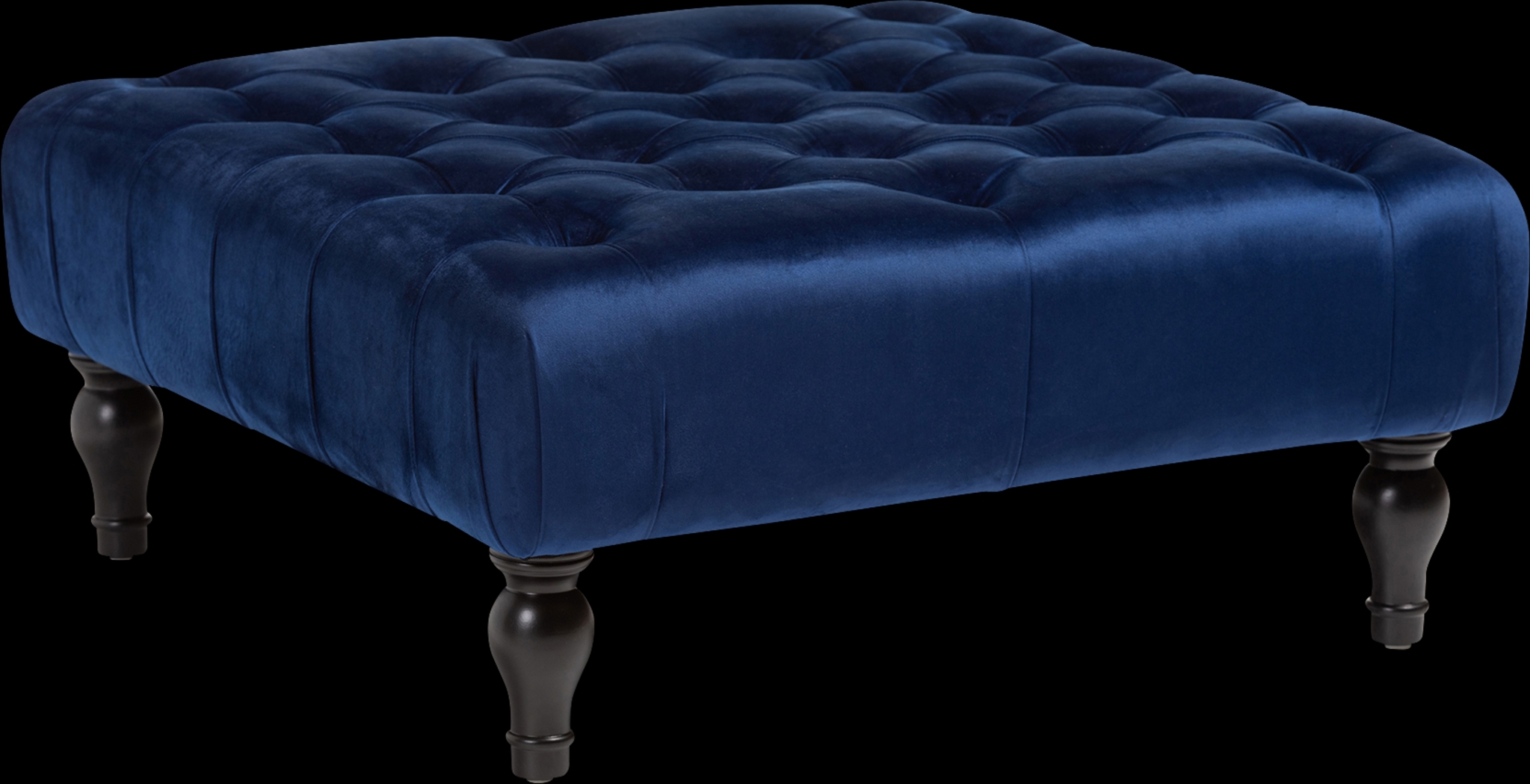 Kilon Blue Cocktail Ottoman - Thumbnail - Image 1