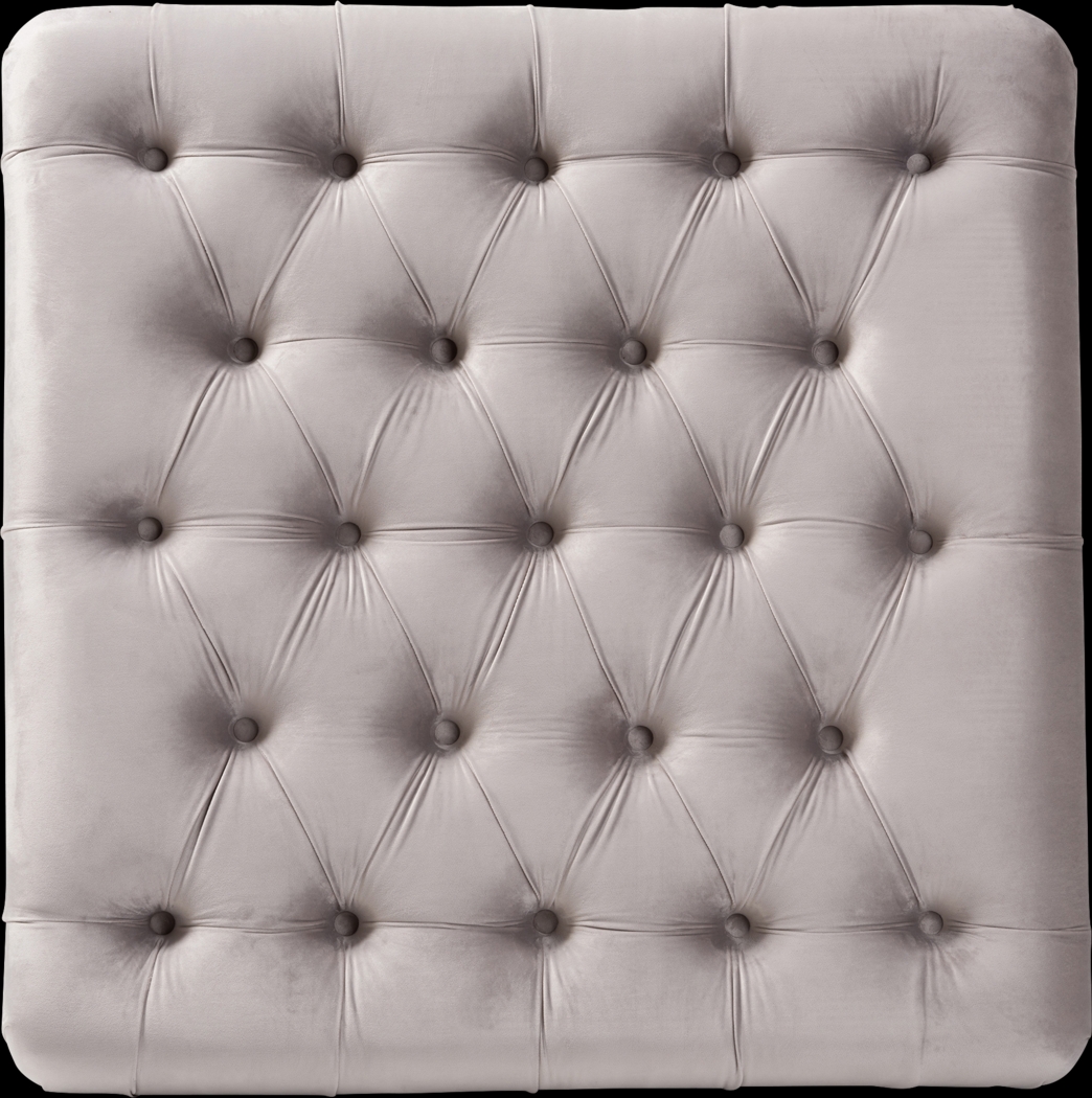 Kilon Gray Cocktail Ottoman - Thumbnail - Image 4