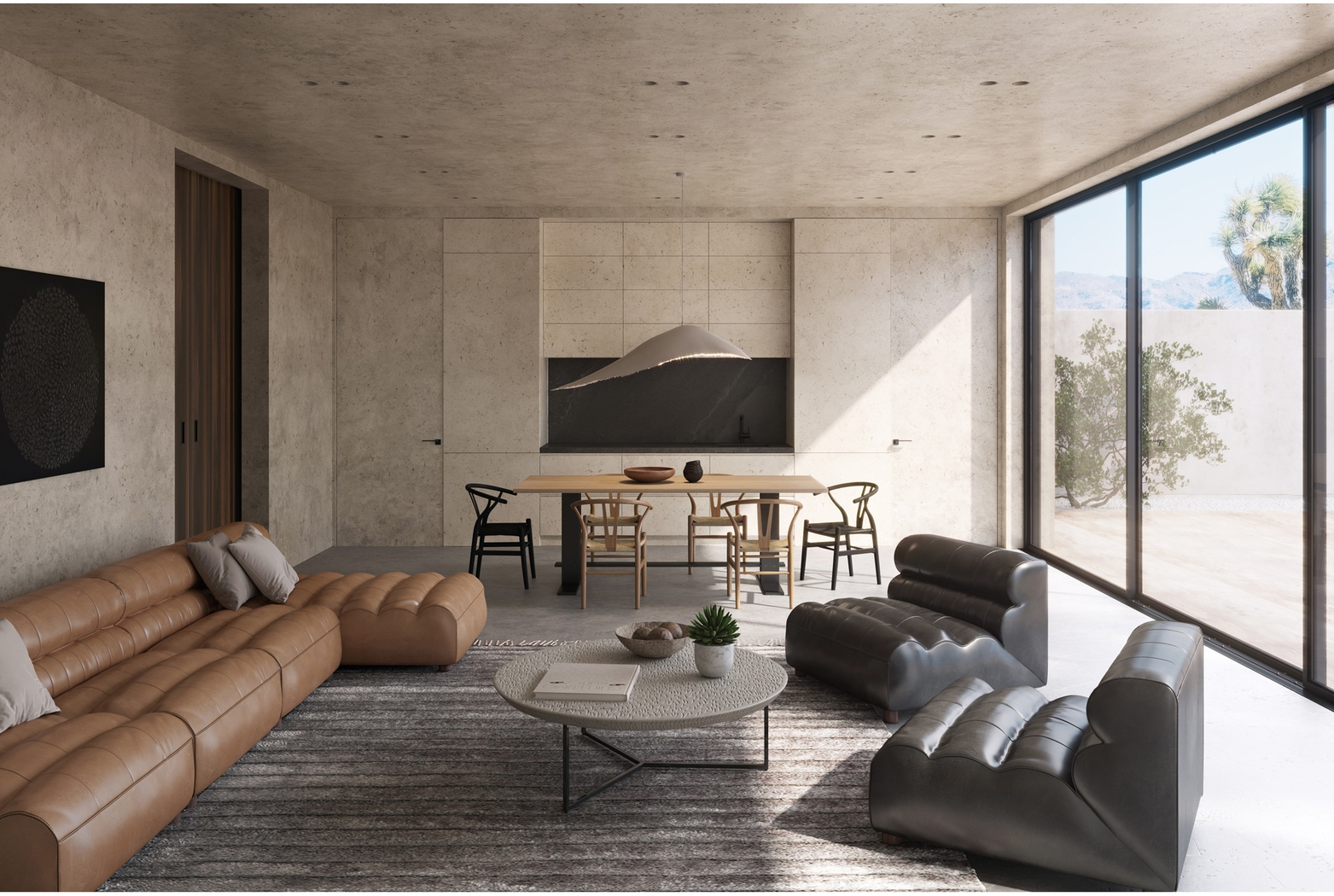 Kilps Beige Dining Chair, Set 2 - Thumbnail - Image 9