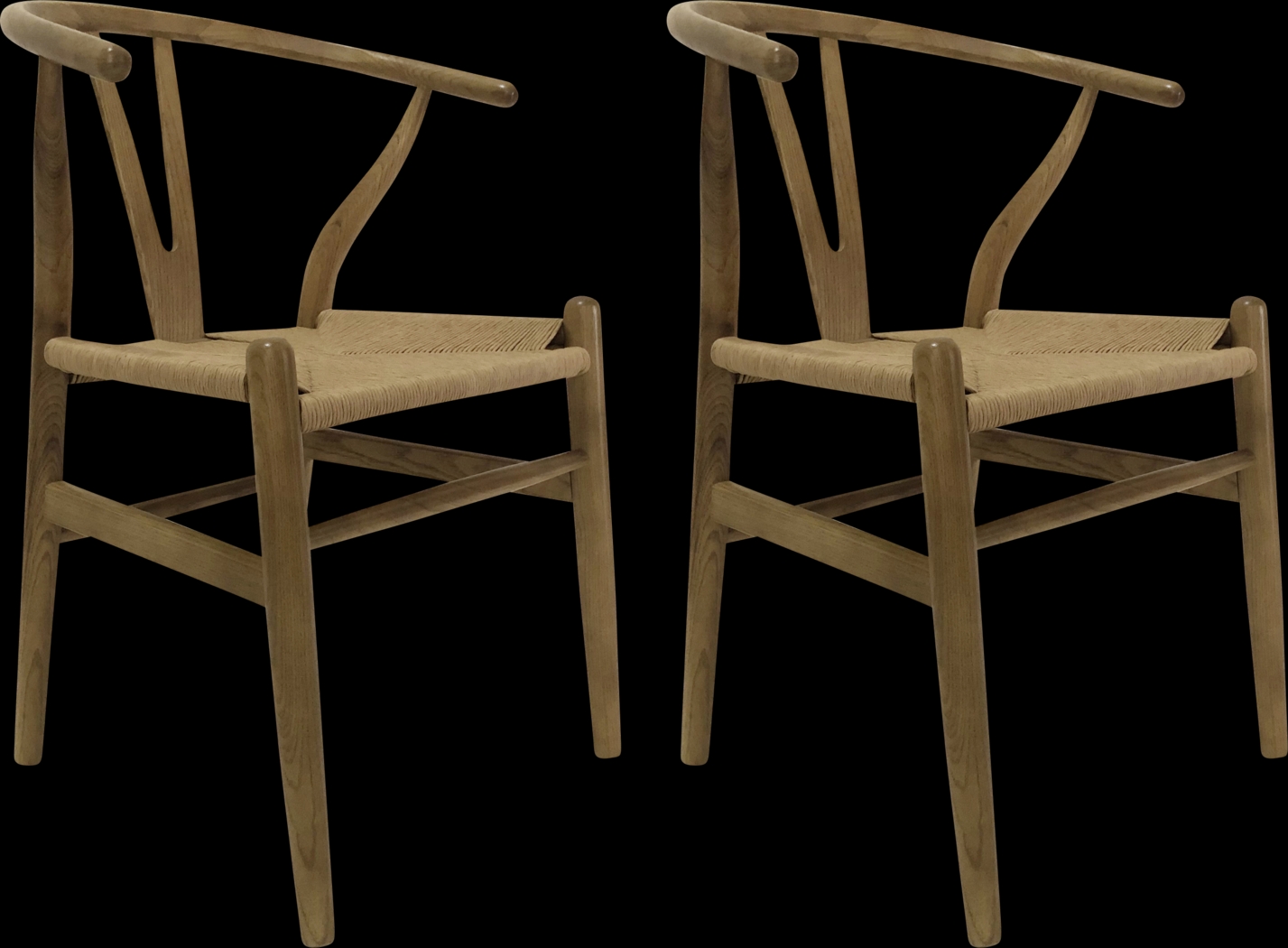 Kilps Beige Dining Chair, Set 2 - Thumbnail - Image 1