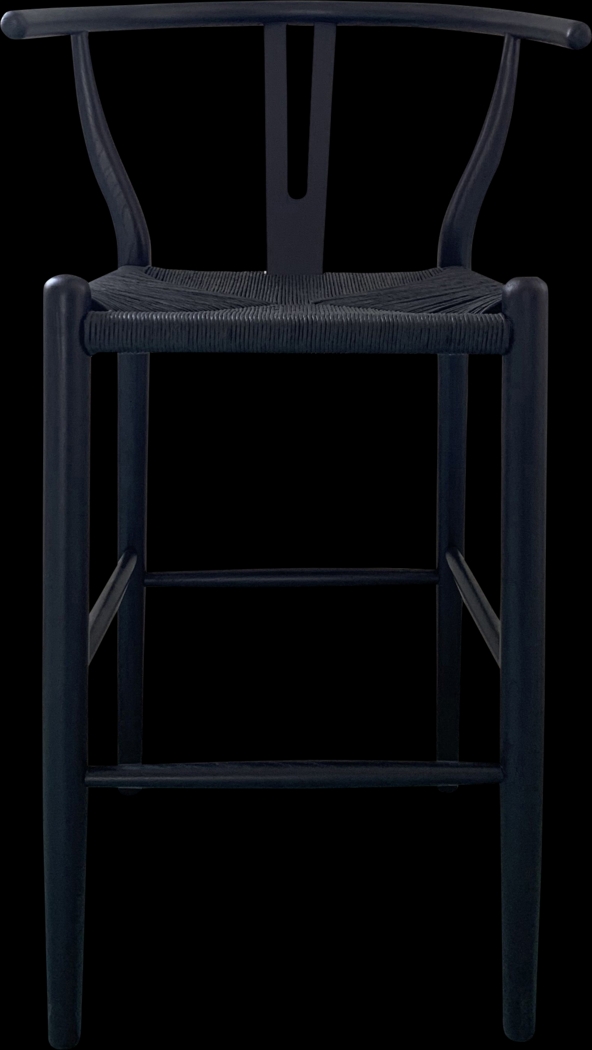 Kilps Black Bar Stool - Thumbnail - Image 2