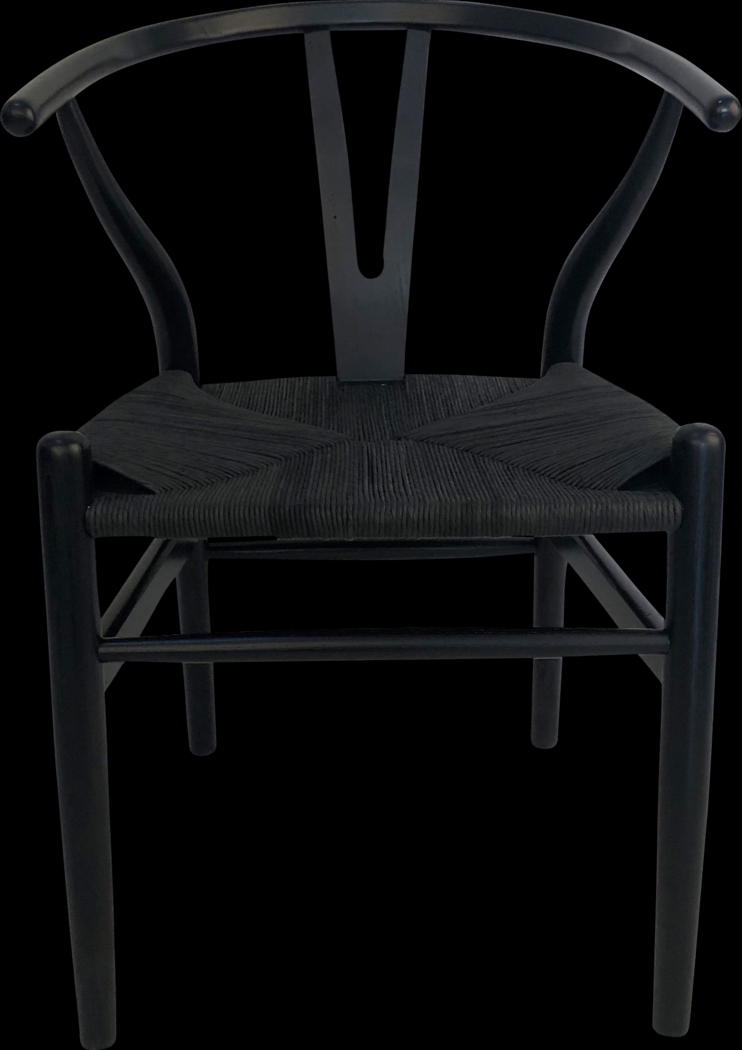 Kilps Black Dining Chair, Set of 2 - Thumbnail - Image 2