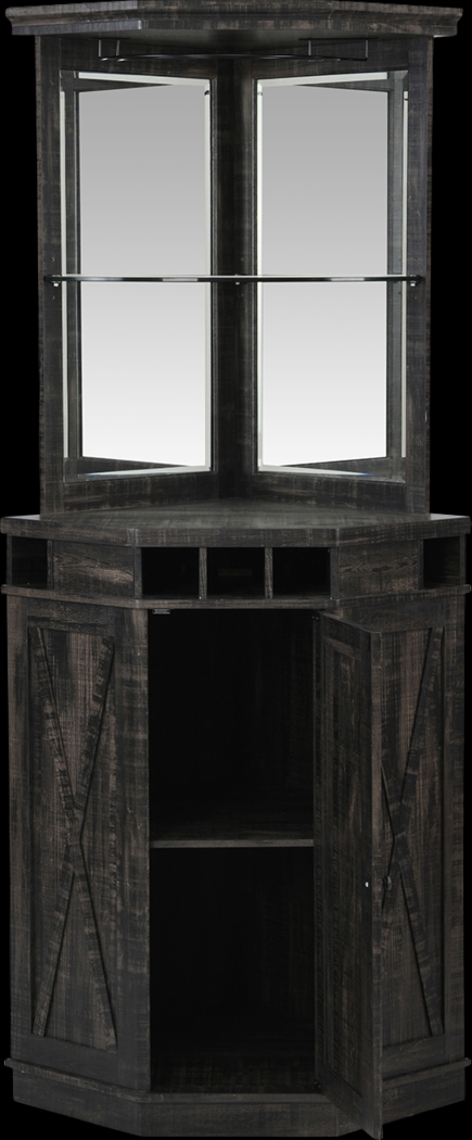 Kilso Charcoal Bar Cabinet - Thumbnail - Image 2