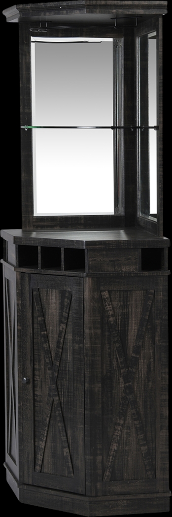 Kilso Charcoal Bar Cabinet - Thumbnail - Image 3