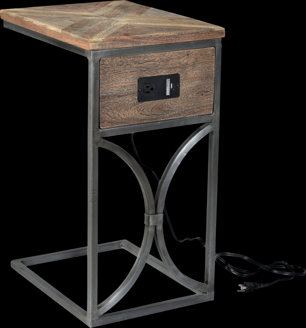 Kiltartan Brown Accent Table - Thumbnail - Image 3