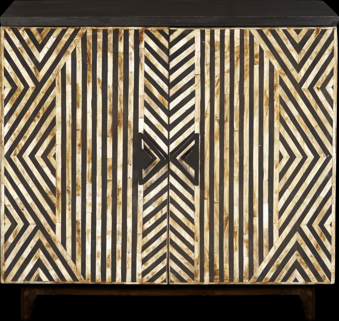 Kimamy Brown Accent Cabinet - Thumbnail - Image 2