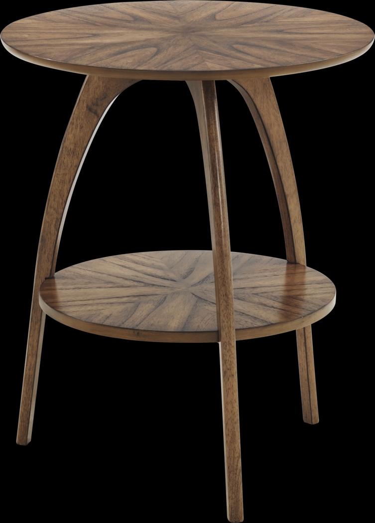 Kimba Brown End Table - Thumbnail - Image 1