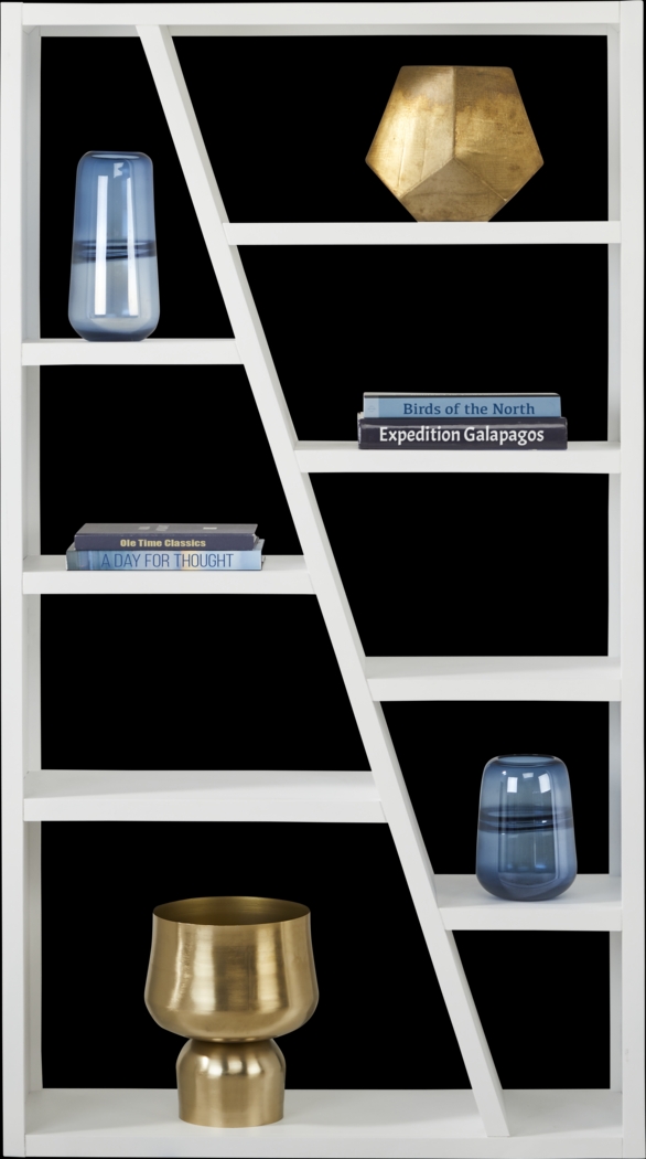 Kimball Junction White 40" Room Divider Bookcase - Thumbnail - Image 2