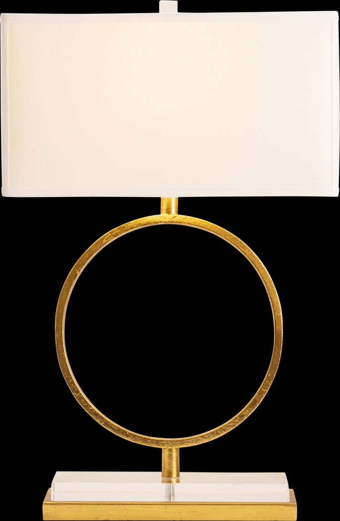 Kimball Post Gold Lamp - Thumbnail - Image 1