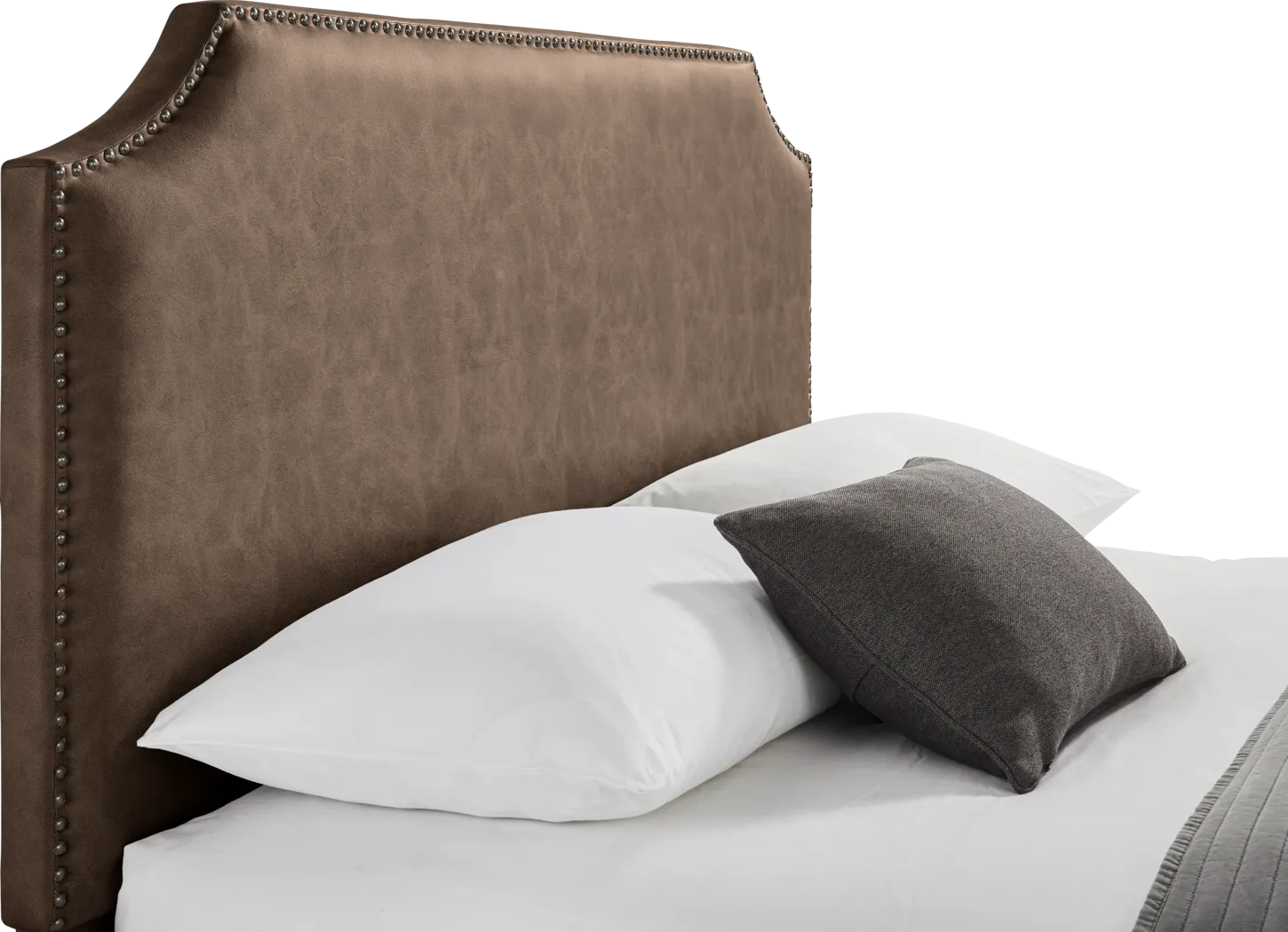 Kimberley Brown 3 Pc King Upholstered Bed - Thumbnail - Image 2