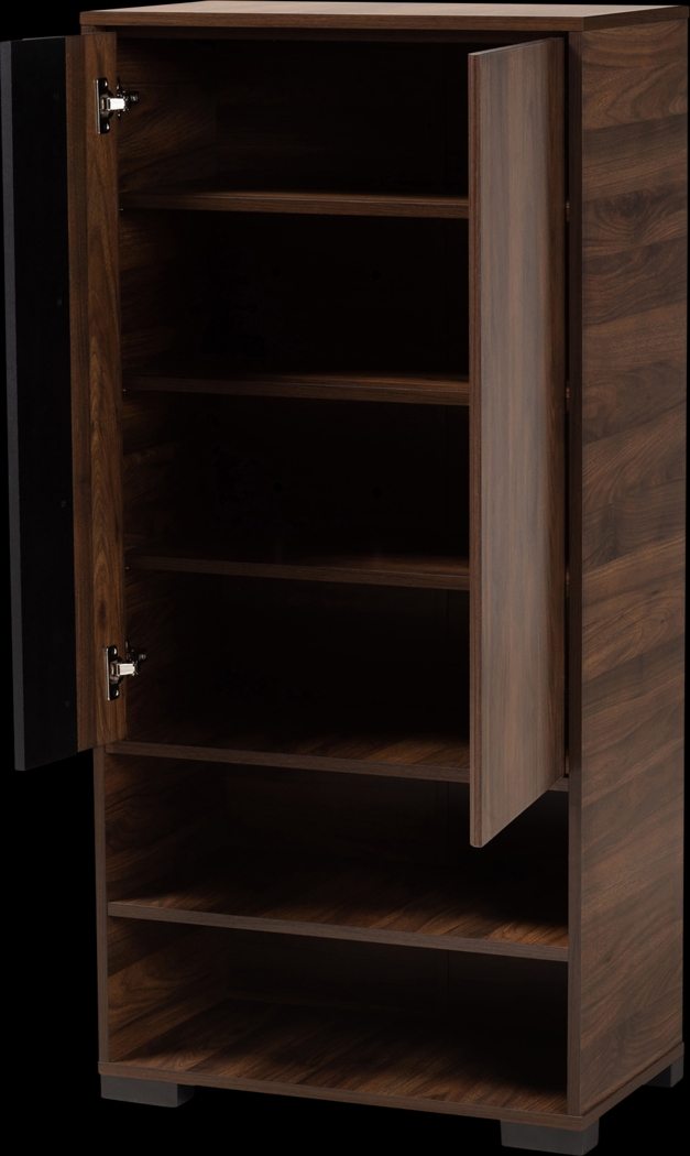 Kimeron Brown Shoe Storage Cabinet - Thumbnail - Image 4