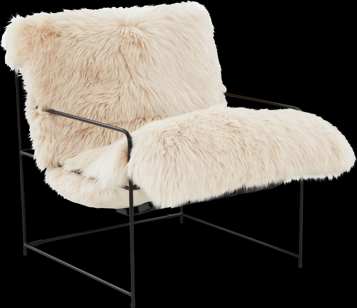 Kimi White Accent Chair - Thumbnail - Image 1