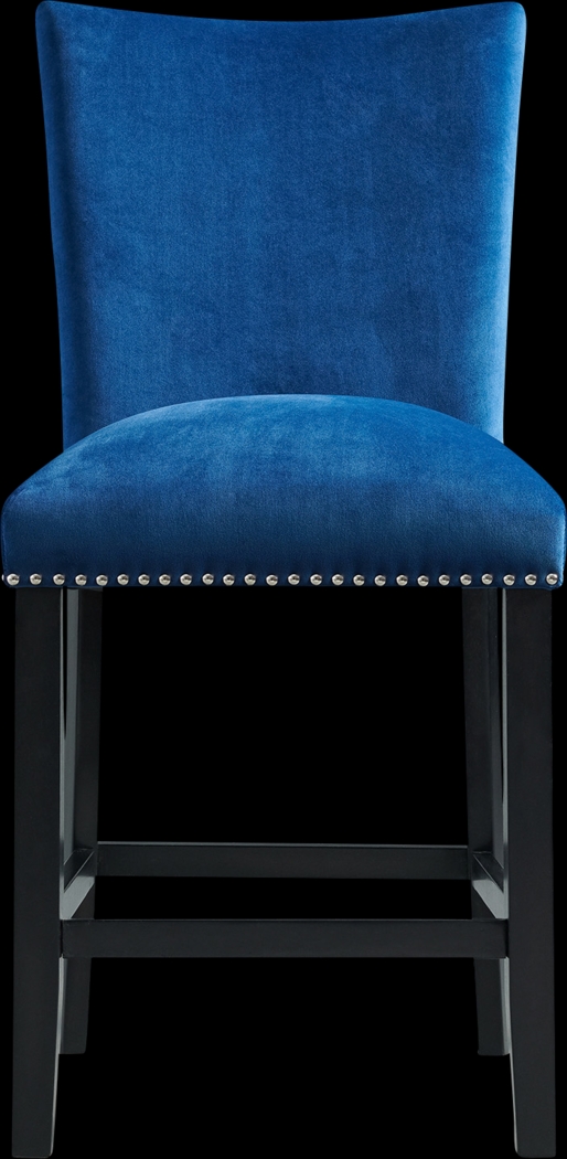 Kimlie Blue Counter Height Chair Set - Thumbnail - Image 3