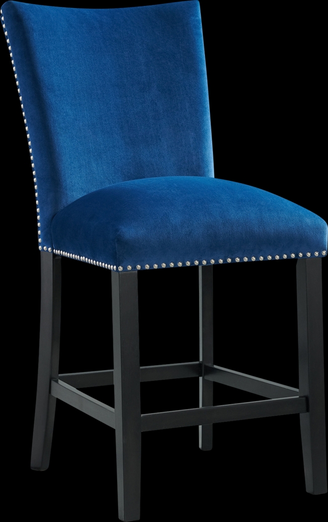 Kimlie Blue Counter Height Chair Set - Thumbnail - Image 6