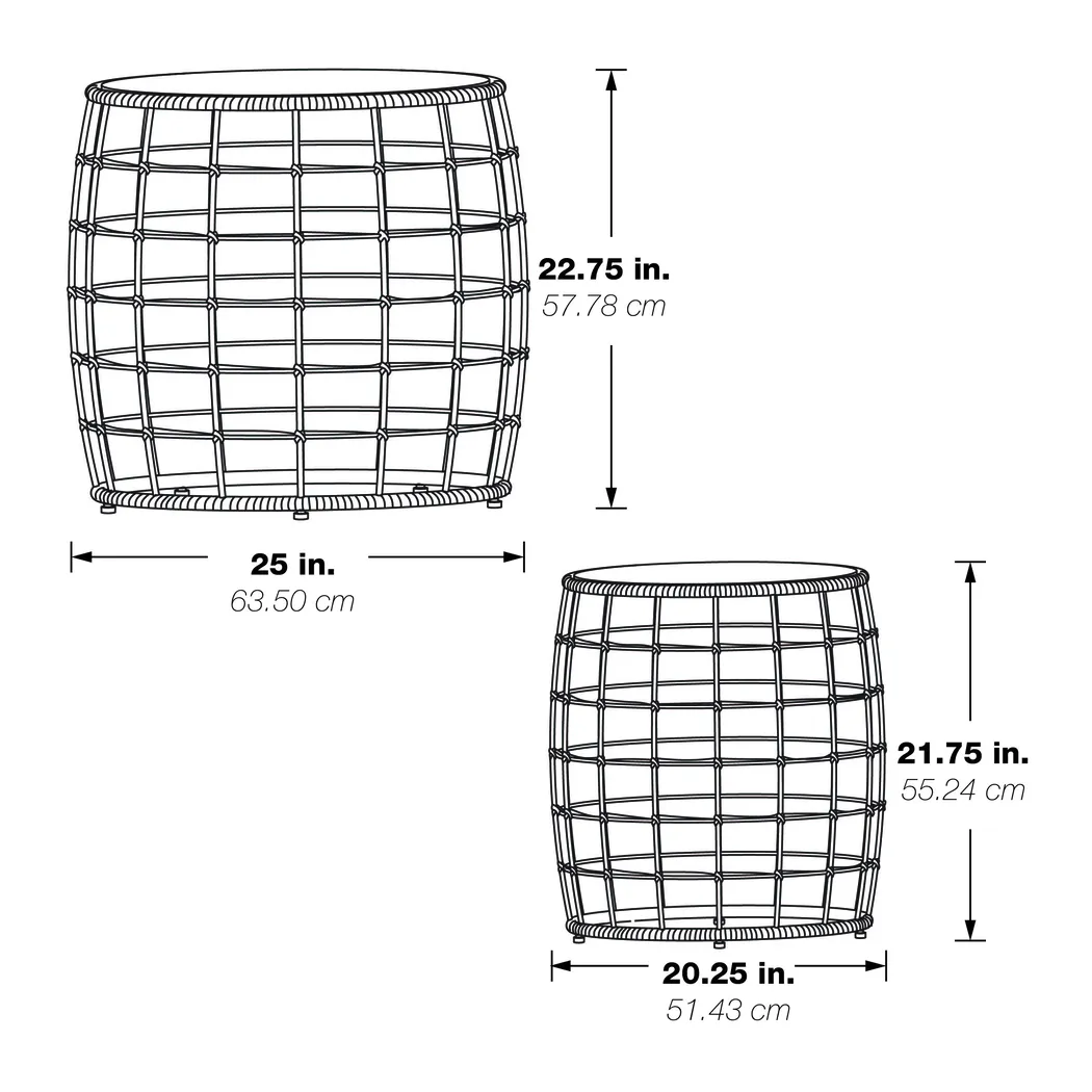 Kimlly Black Nesting Table - Thumbnail - Image 3