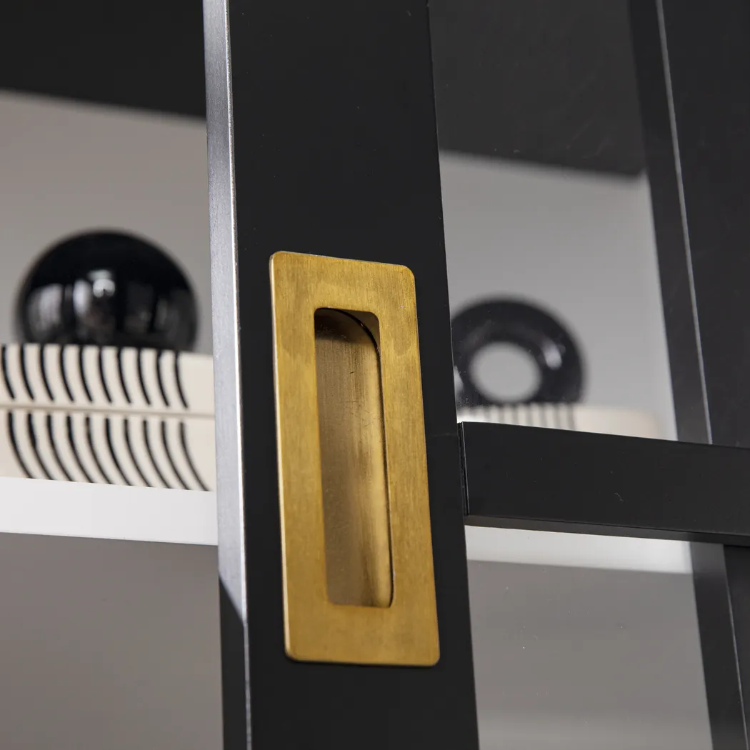 Kimmeridge Black Curio Cabinet - Thumbnail - Image 3