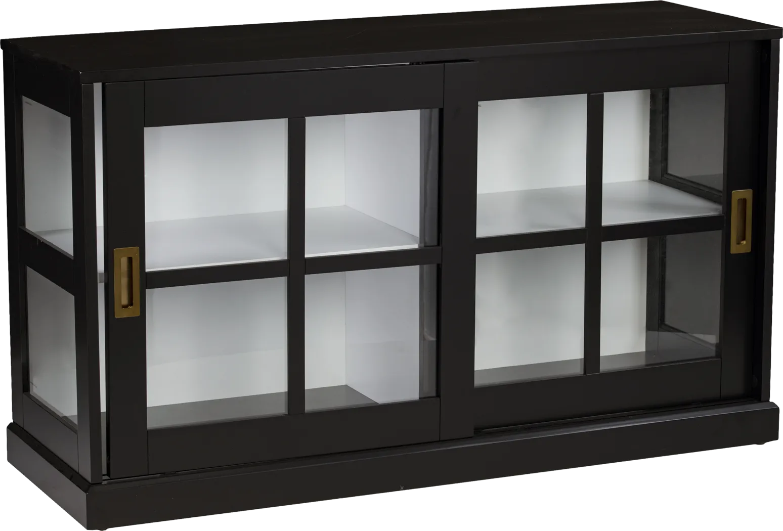 Kimmeridge Black Curio Cabinet - Thumbnail - Image 1