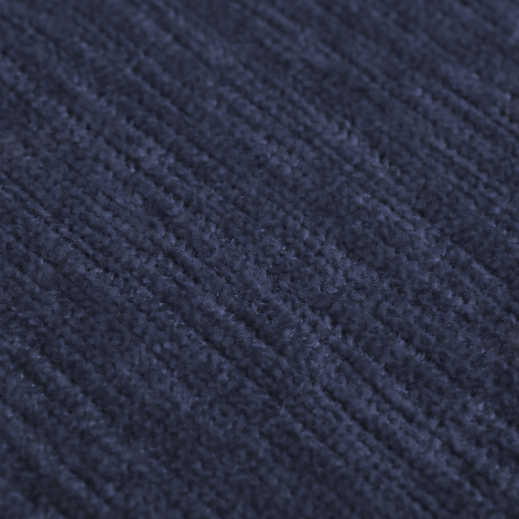 Kids Kimmy Navy Bean Bag Chair and Floor Pillow - Thumbnail - Image 4