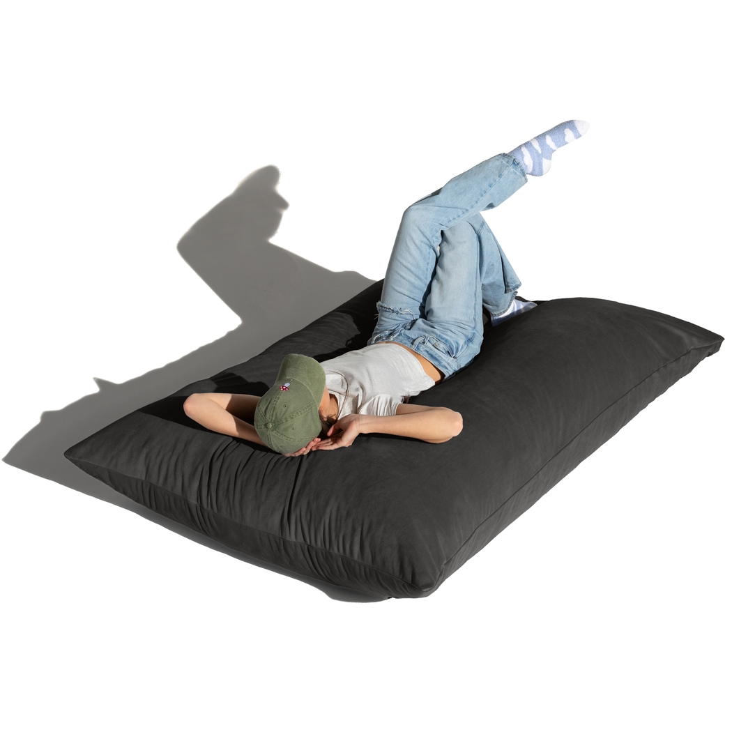 Kimna I Black Bean Bag Rocking Chair - Thumbnail - Image 2