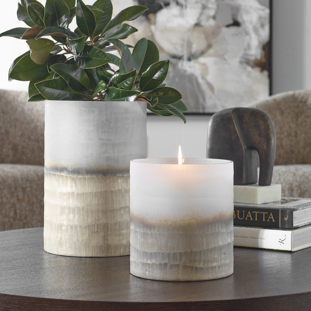 Kimra Beige Vase, Set of 2 - Thumbnail - Image 3