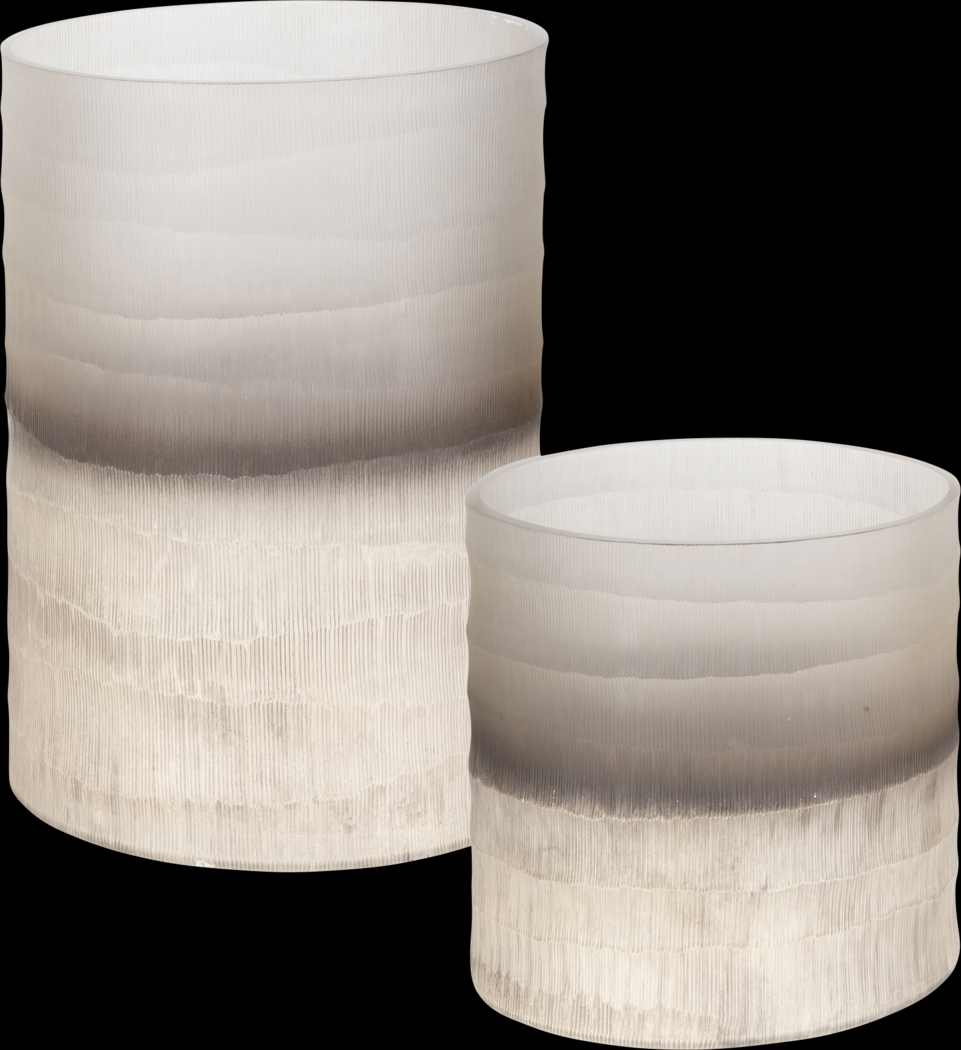 Kimra Beige Vase, Set of 2 - Thumbnail - Image 1