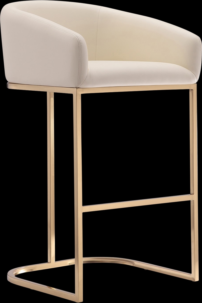 Kimron Beige Barstool - Thumbnail - Image 1
