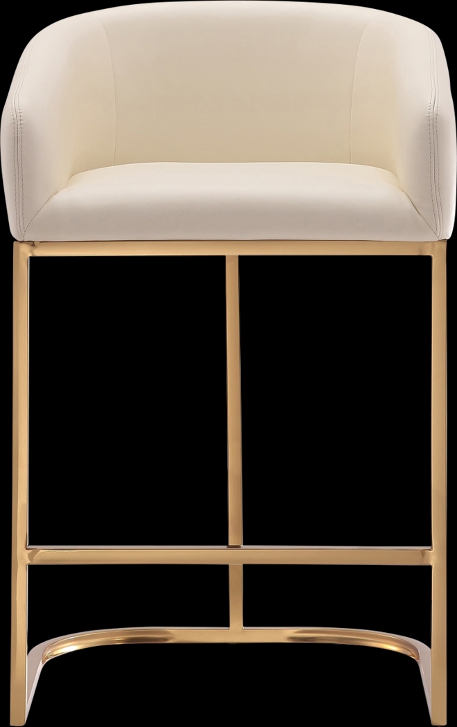 Kimron Beige Counter Height Stool - Thumbnail - Image 2