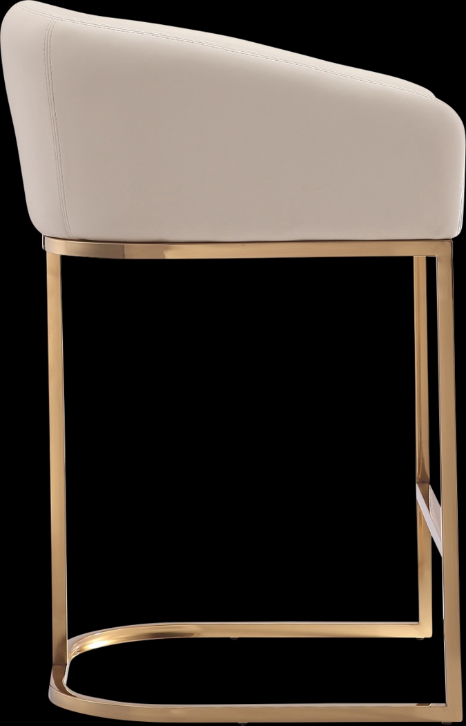 Kimron Beige Counter Height Stool - Thumbnail - Image 4