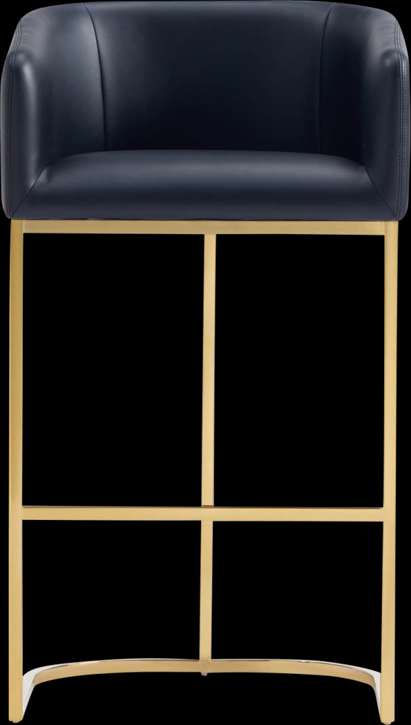 Kimron Black Barstool - Thumbnail - Image 1
