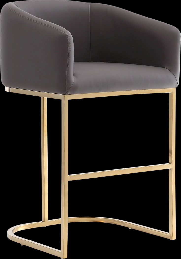 Kimron Gray Counter Height Stool - Thumbnail - Image 1