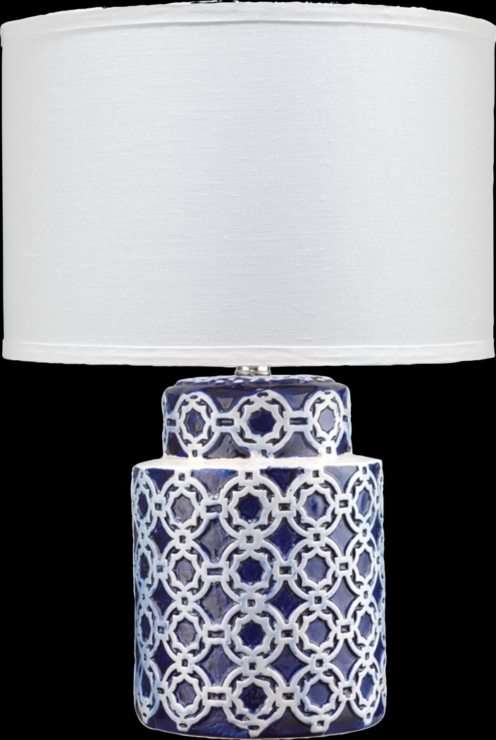 Kimron Reef Blue Lamp - Thumbnail - Image 1