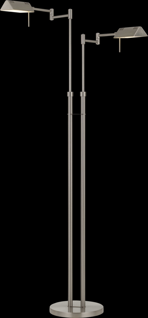 Kimsaw Silver Floor Lamp - Thumbnail - Image 1