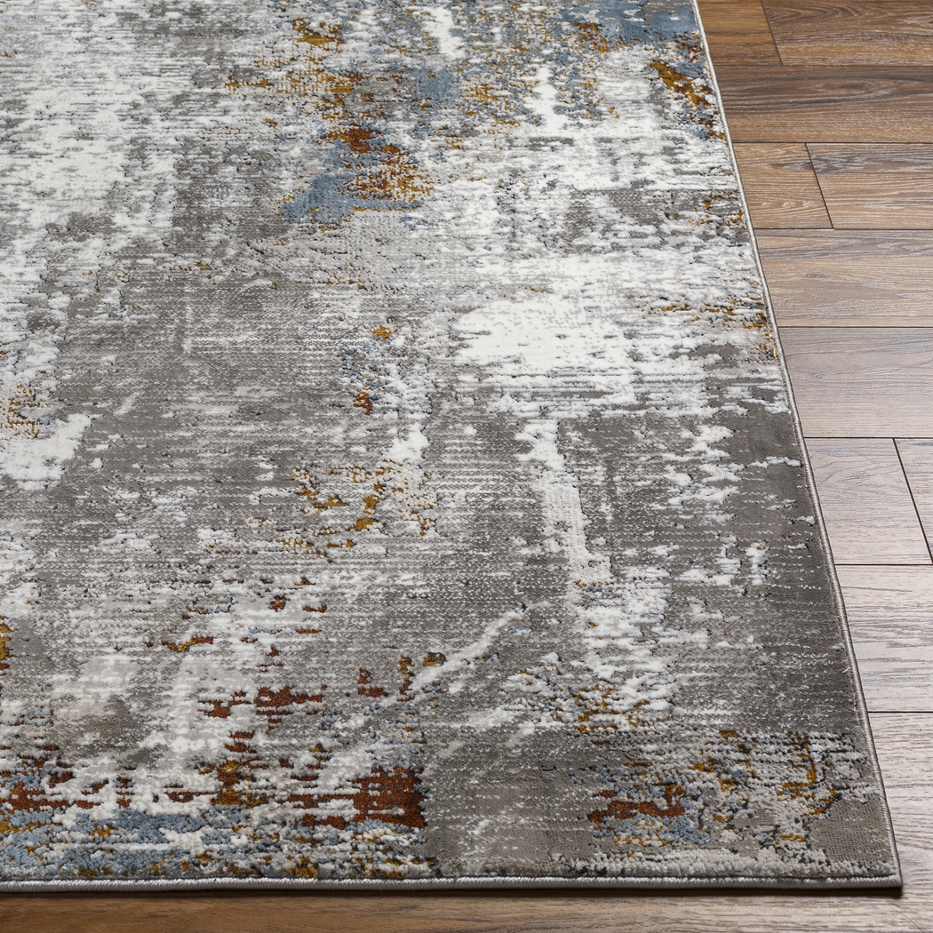Kinaso Gray 7'10 x 10'2 Rug - Thumbnail - Image 4