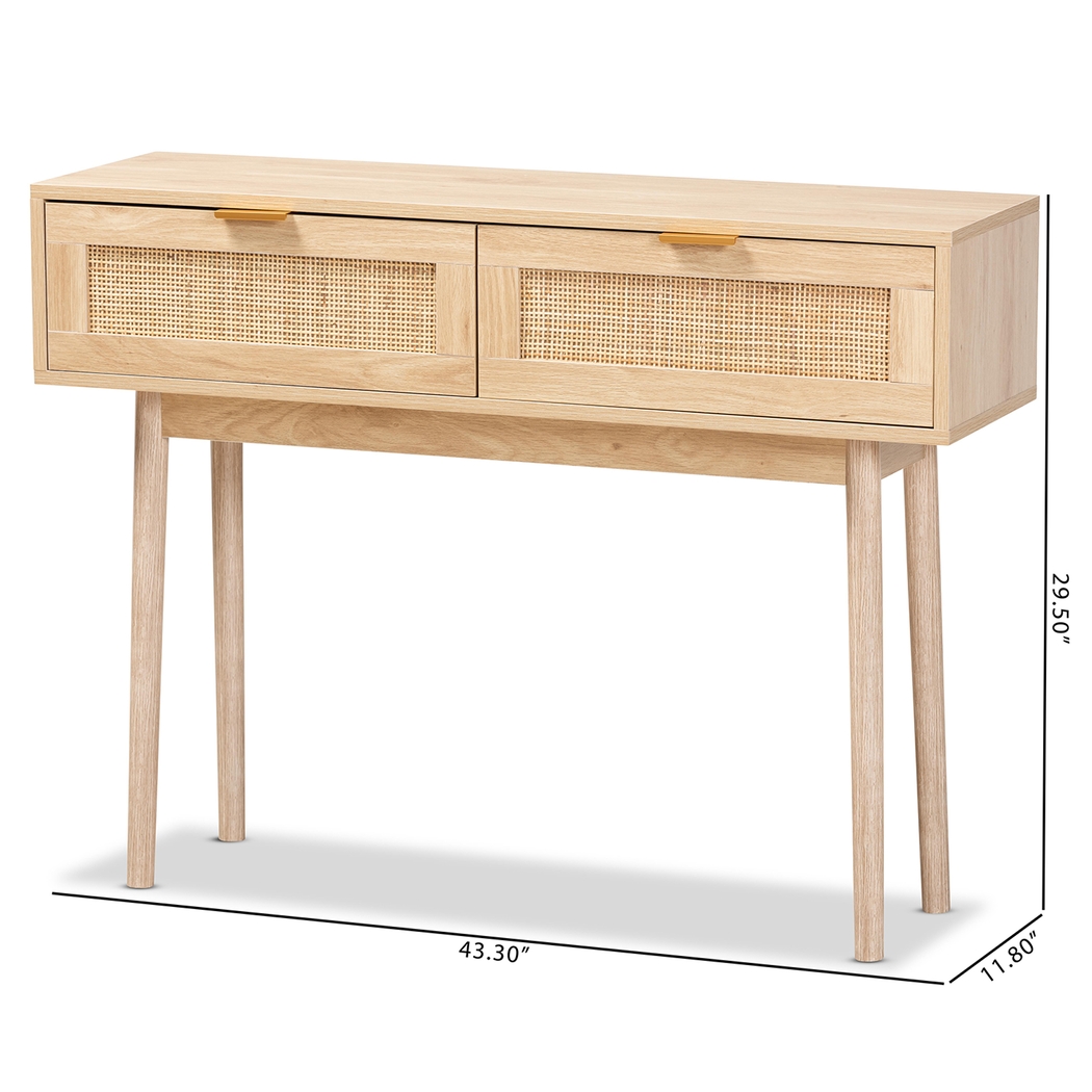 Kincell Brown Sofa Table - Thumbnail - Image 9