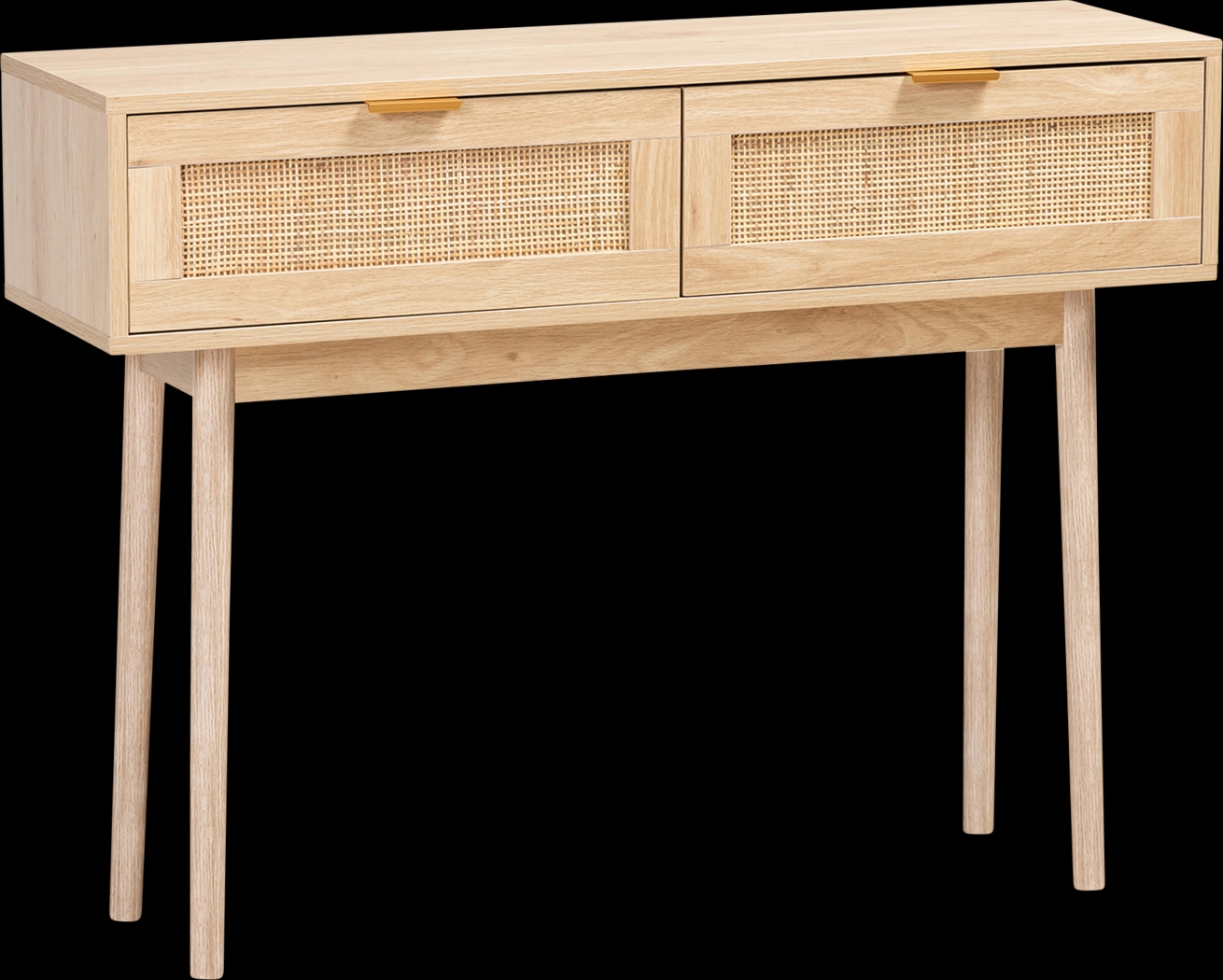 Kincell Brown Sofa Table - Thumbnail - Image 1