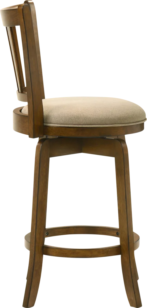 Kindersby Cream Swivel Counter Height Stool - Thumbnail - Image 3