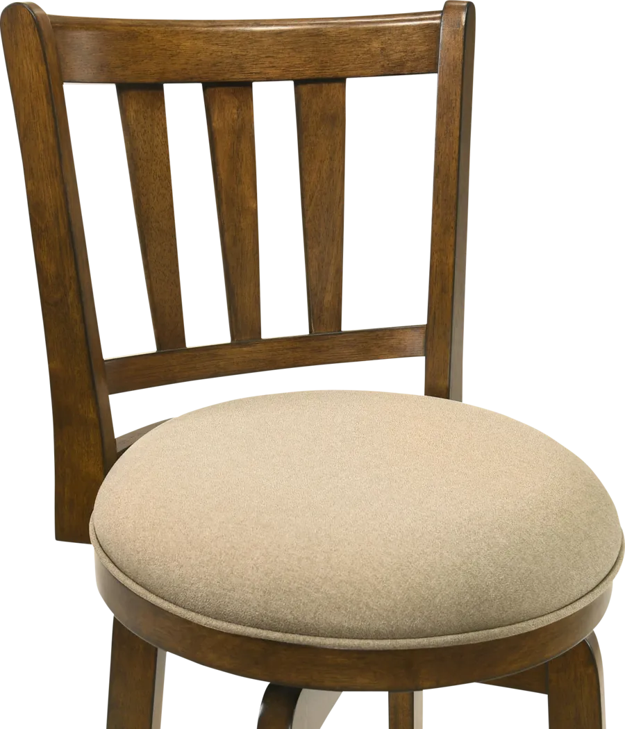 Kindersby Cream Swivel Counter Height Stool - Thumbnail - Image 6