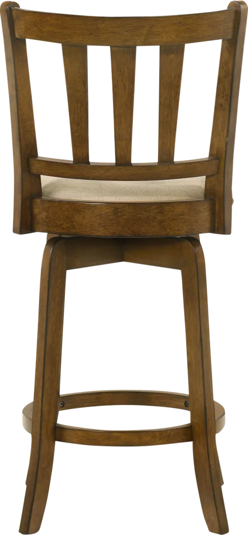 Kindersby Cream Swivel Counter Height Stool - Thumbnail - Image 7