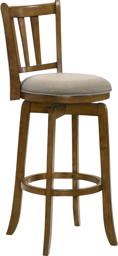 Kindersby Gray Swivel Barstool - Thumbnail - Image 3