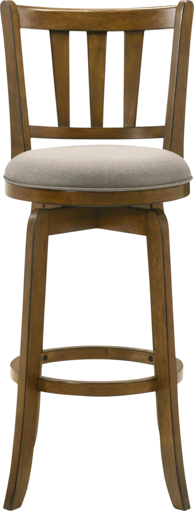 Kindersby Gray Swivel Barstool - Thumbnail - Image 6