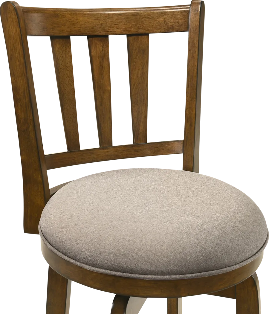 Kindersby Gray Swivel Barstool - Thumbnail - Image 7