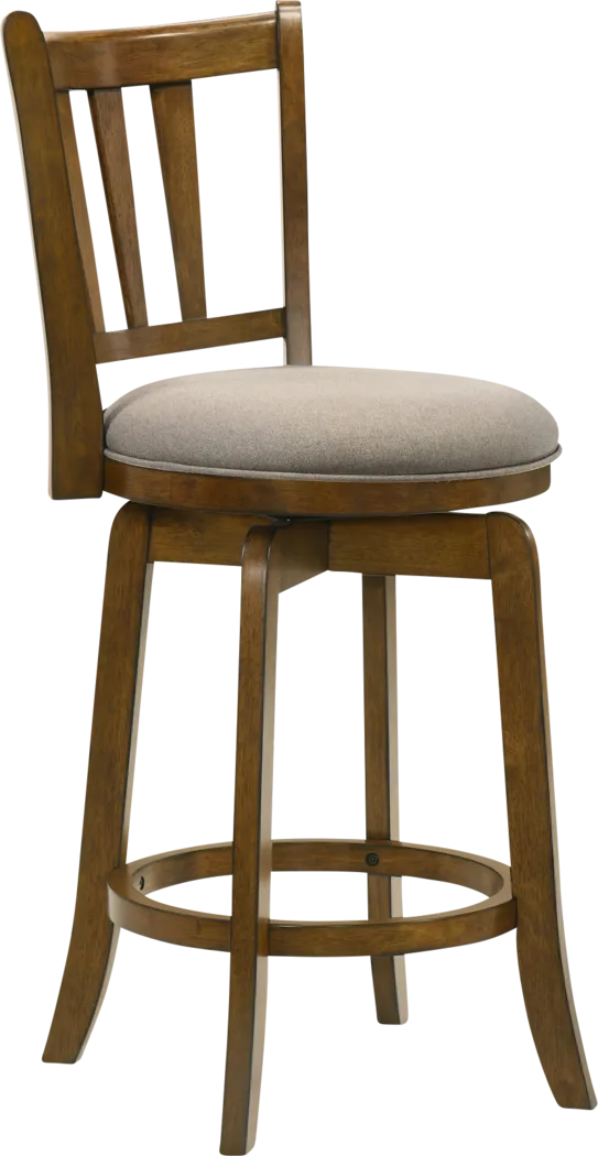 Kindersby Gray Swivel Counter Height Stool - Thumbnail - Image 6