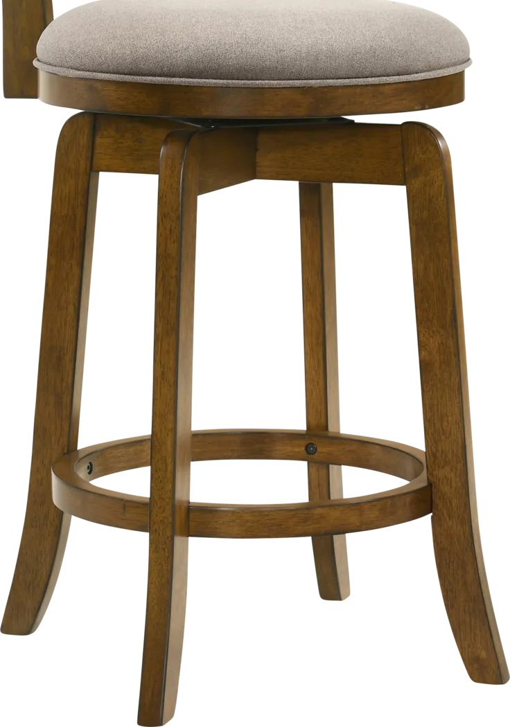 Kindersby Gray Swivel Counter Height Stool - Thumbnail - Image 9