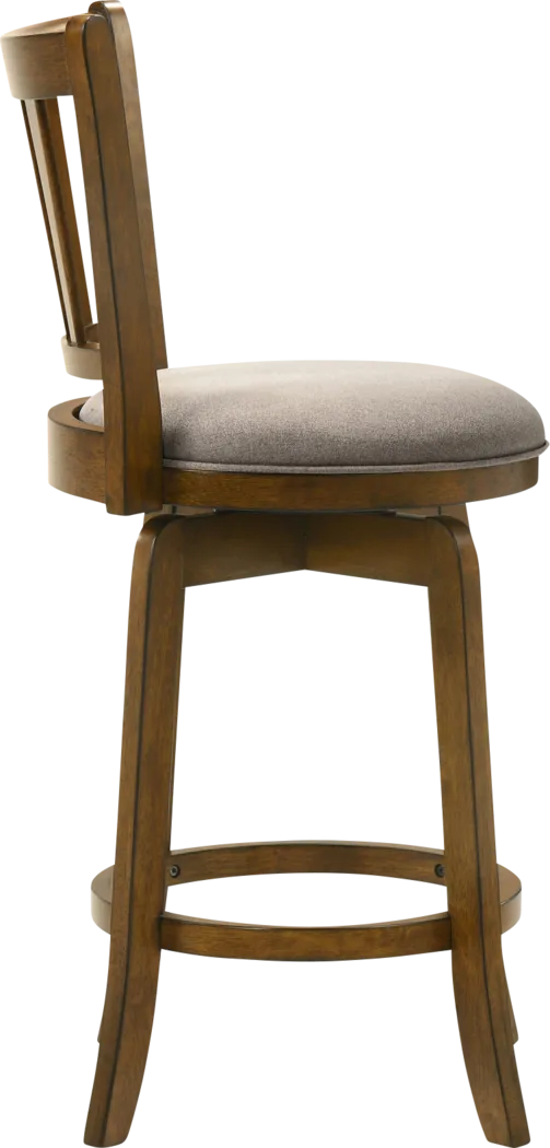 Kindersby Gray Swivel Counter Height Stool - Thumbnail - Image 10
