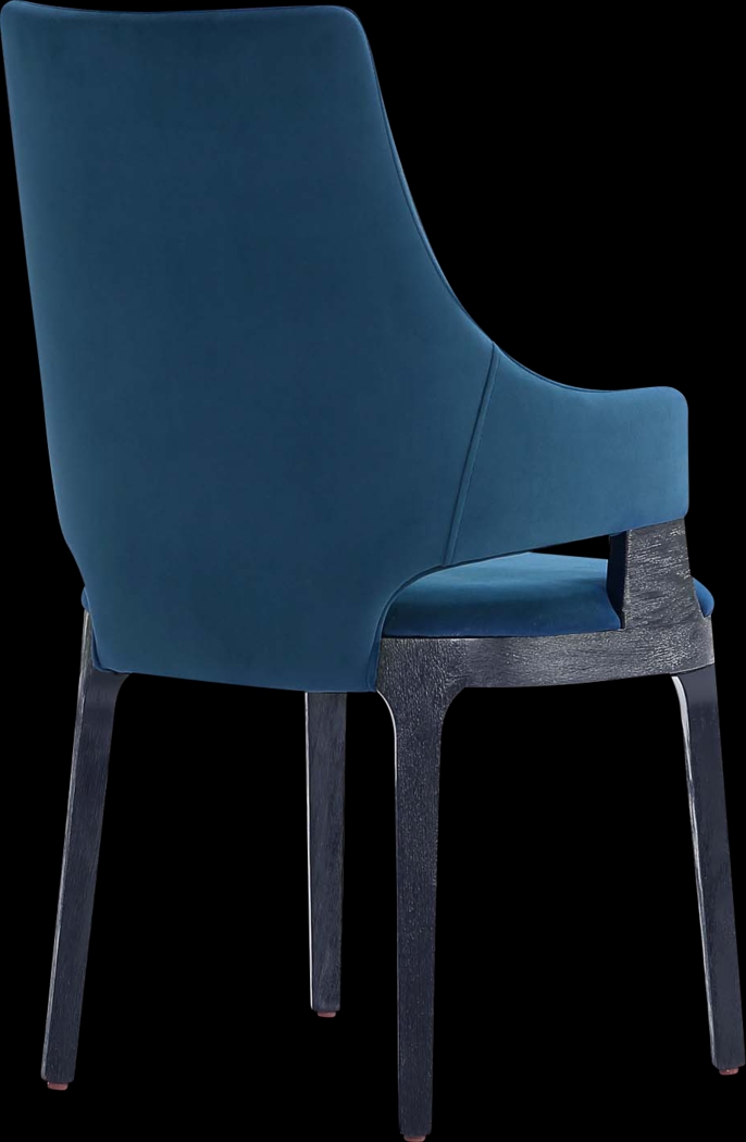 Kingery Blue Arm Chair - Thumbnail - Image 5