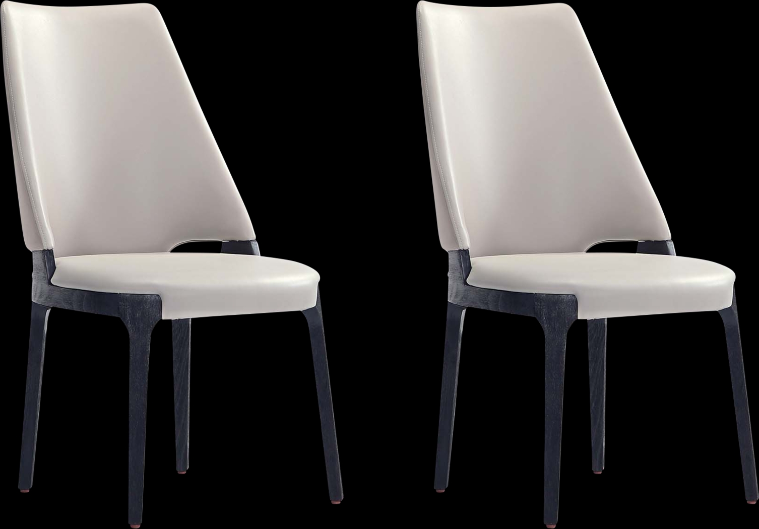 Kingery Light Gray Dining Chair, Set of 2 - Thumbnail - Image 1